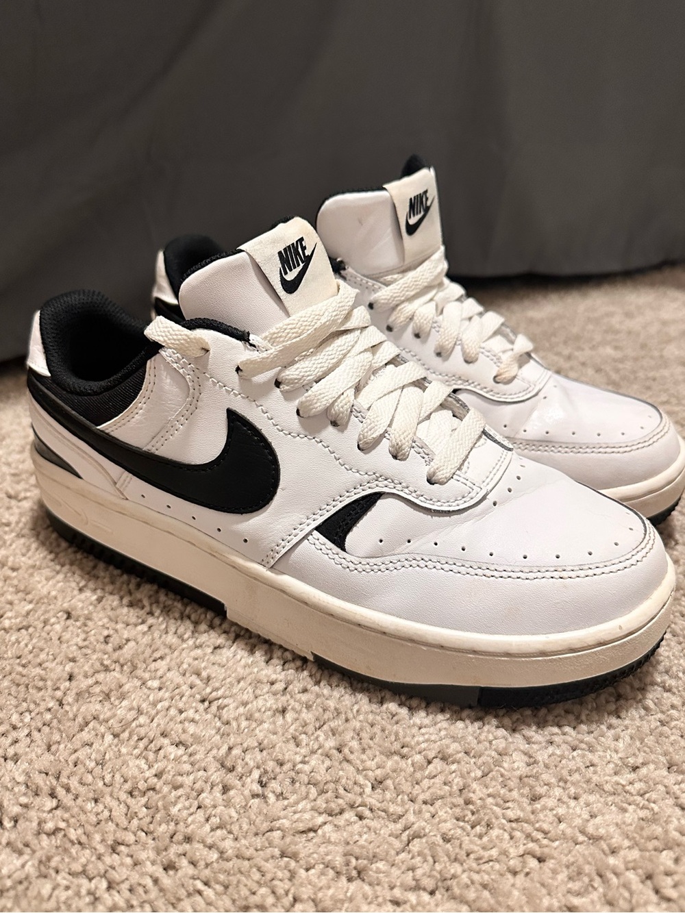 Women’s Black & White Nikes